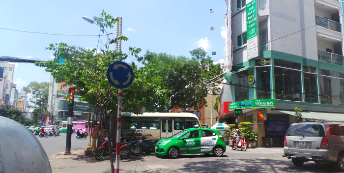 A taxi in Ho Chi Minh City