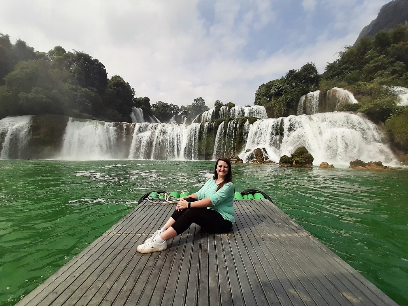 Bamboo raft to Ban Gioc Waterfall, Cao Bang