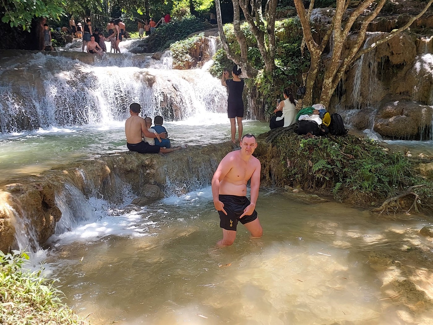 Hieu Waterfall in Pu Luong Nature Reserve